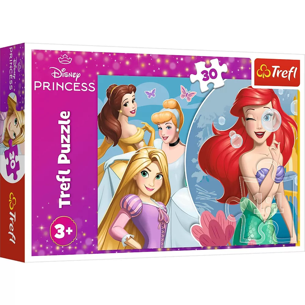Puzzle trefl 30 disney princess printese fericite