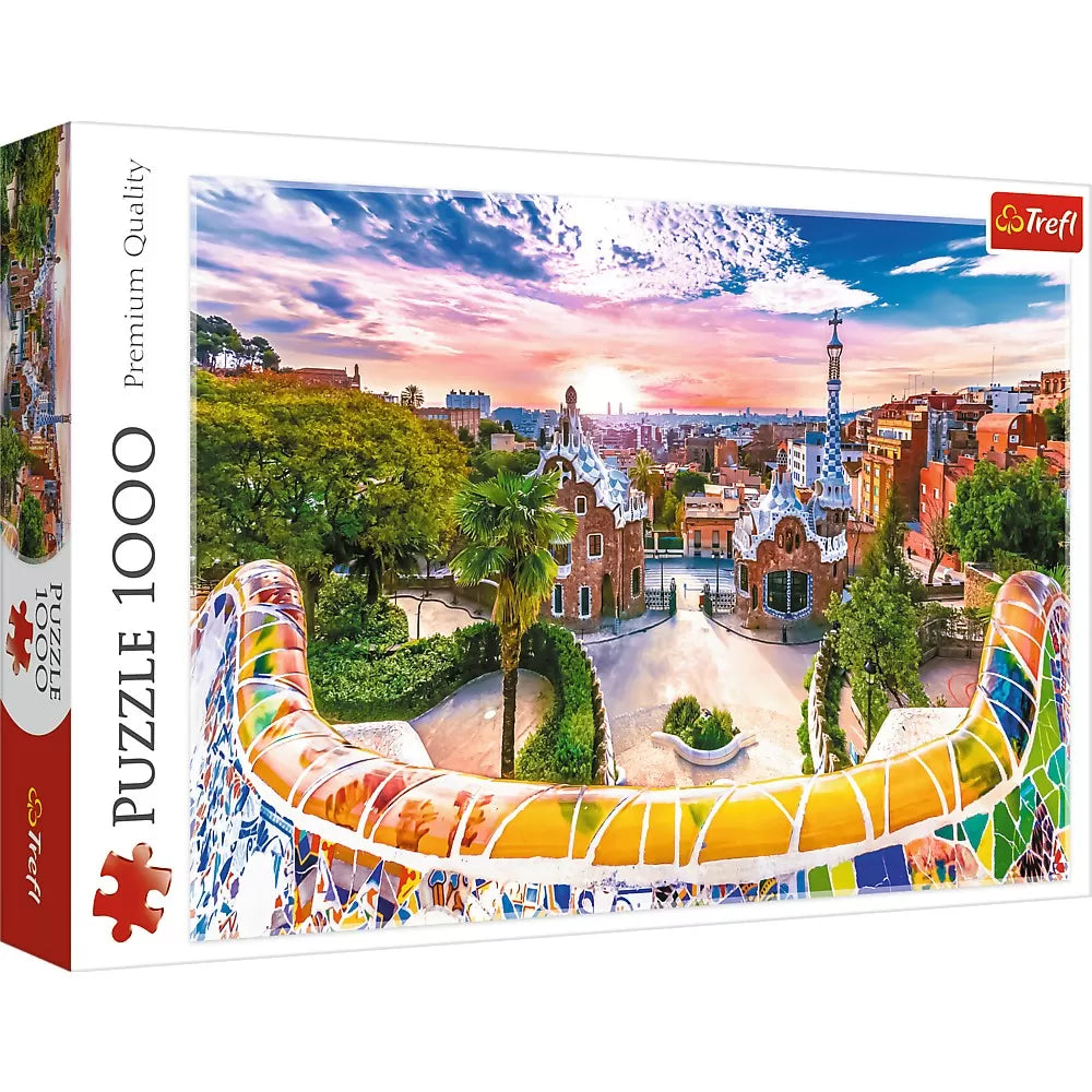 Puzzle trefl 1000 apus peste barcelona
