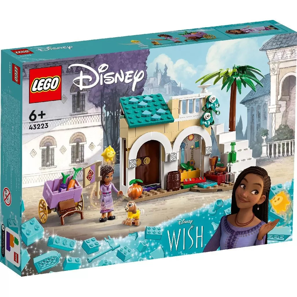 Lego disney princess wish asha in orasul rozelor 43223