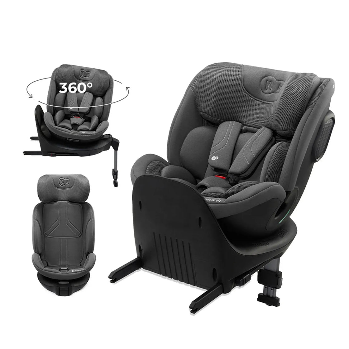 Scaun auto kinderkraft xrider 2 i-size 40-150 cm grey