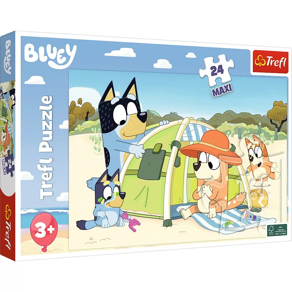 Puzzle trefl 24 maxi bluey ziua cea buna