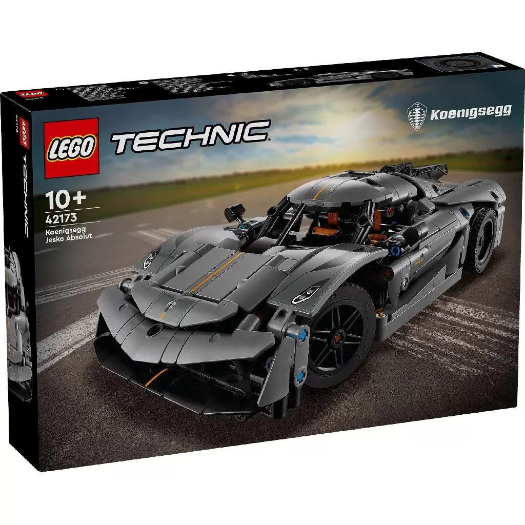 Lego technic hipermașina koenigsegg jesko absolut gri 42173