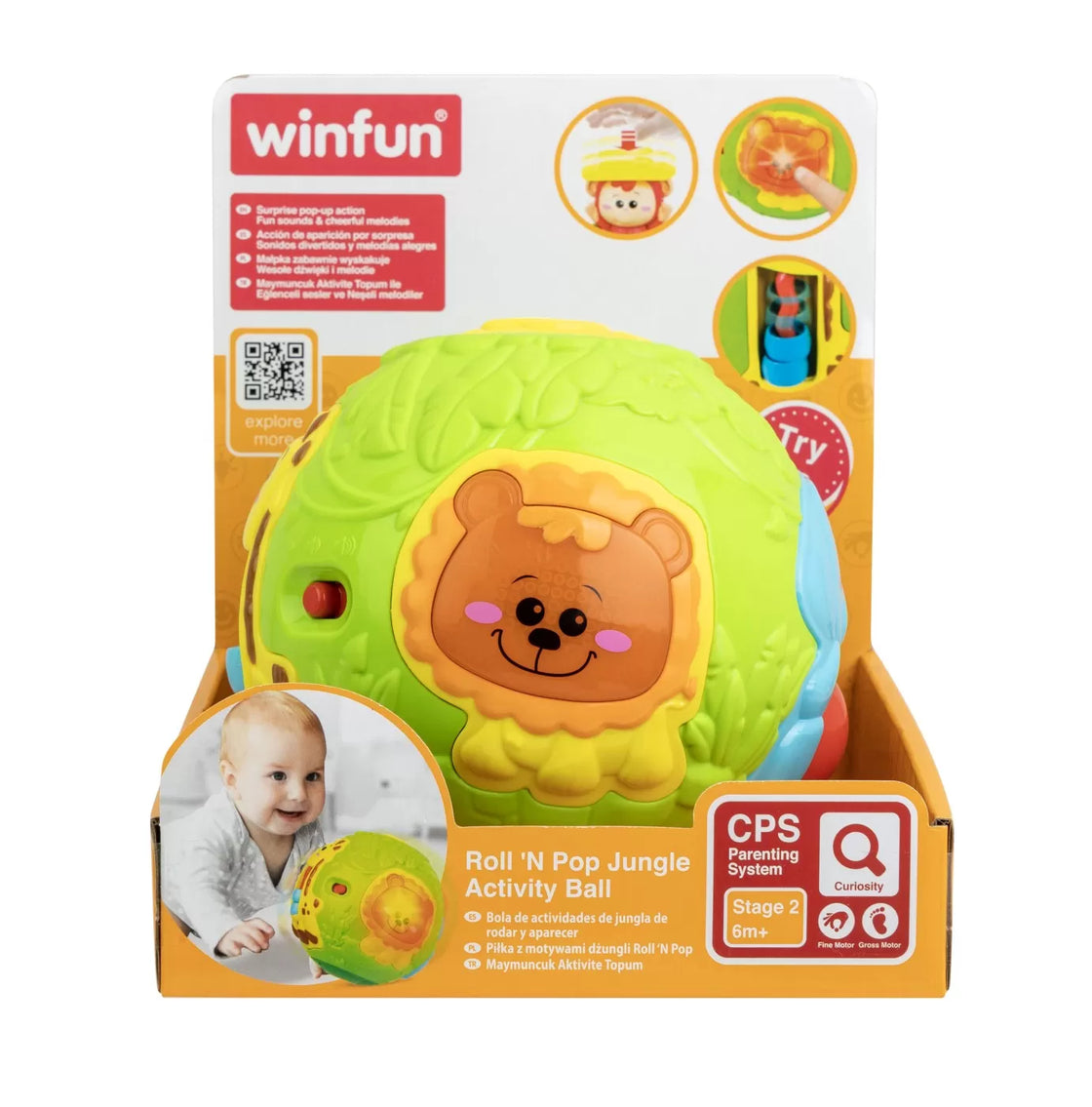 Winfun mingiuta cu activitati animalele junglei