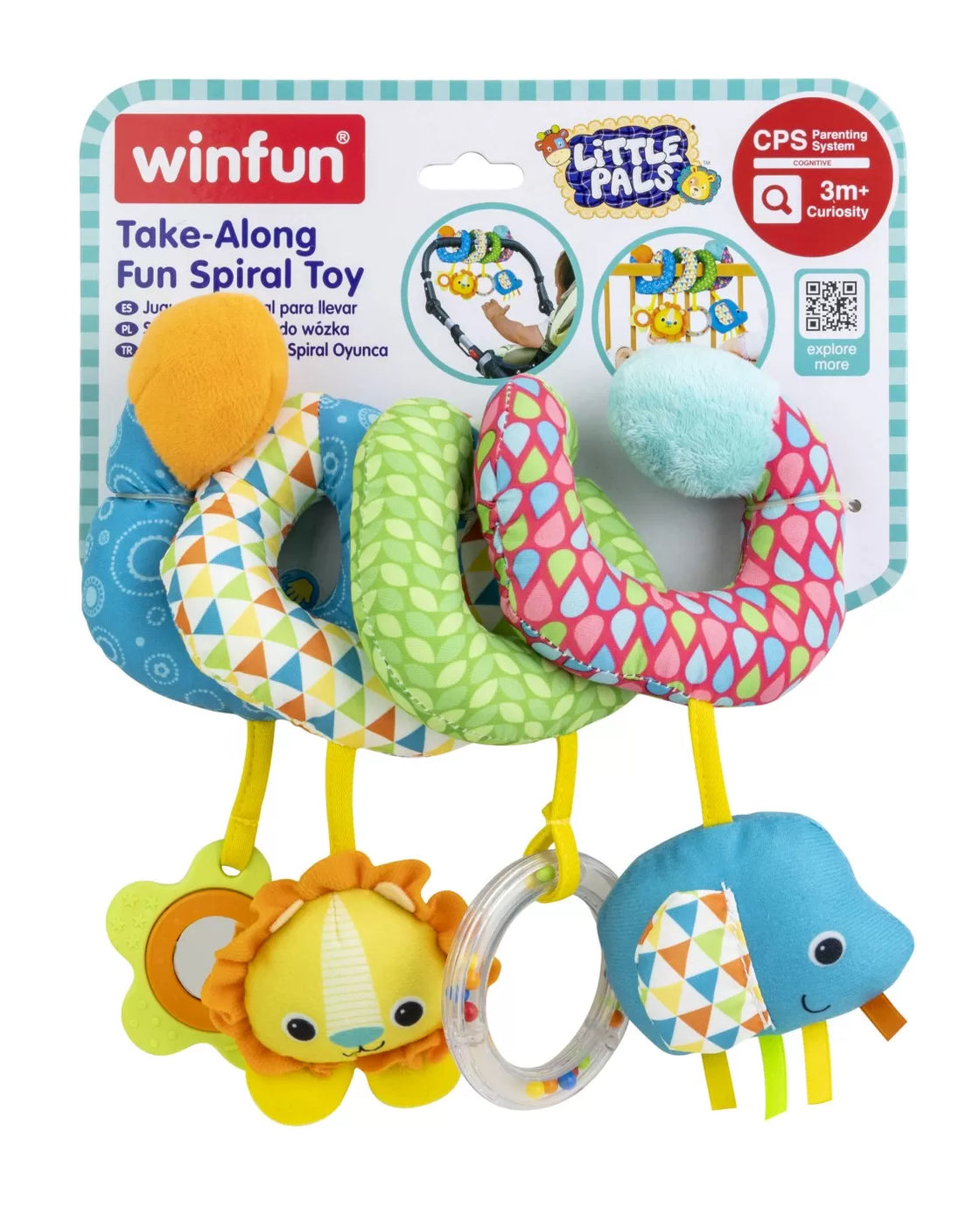 Winfun jucarie spirala pentru carucior