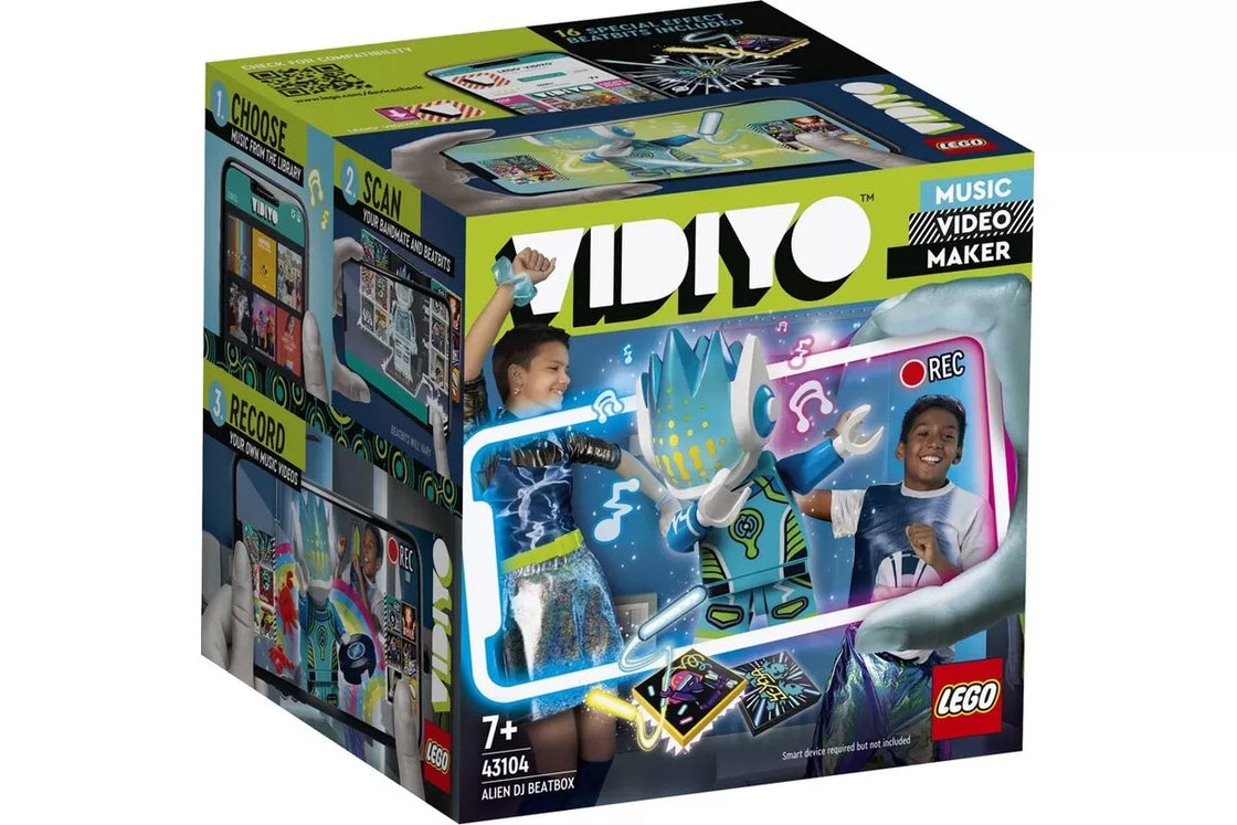 Lego vidiyo alien dj beatbox 43104