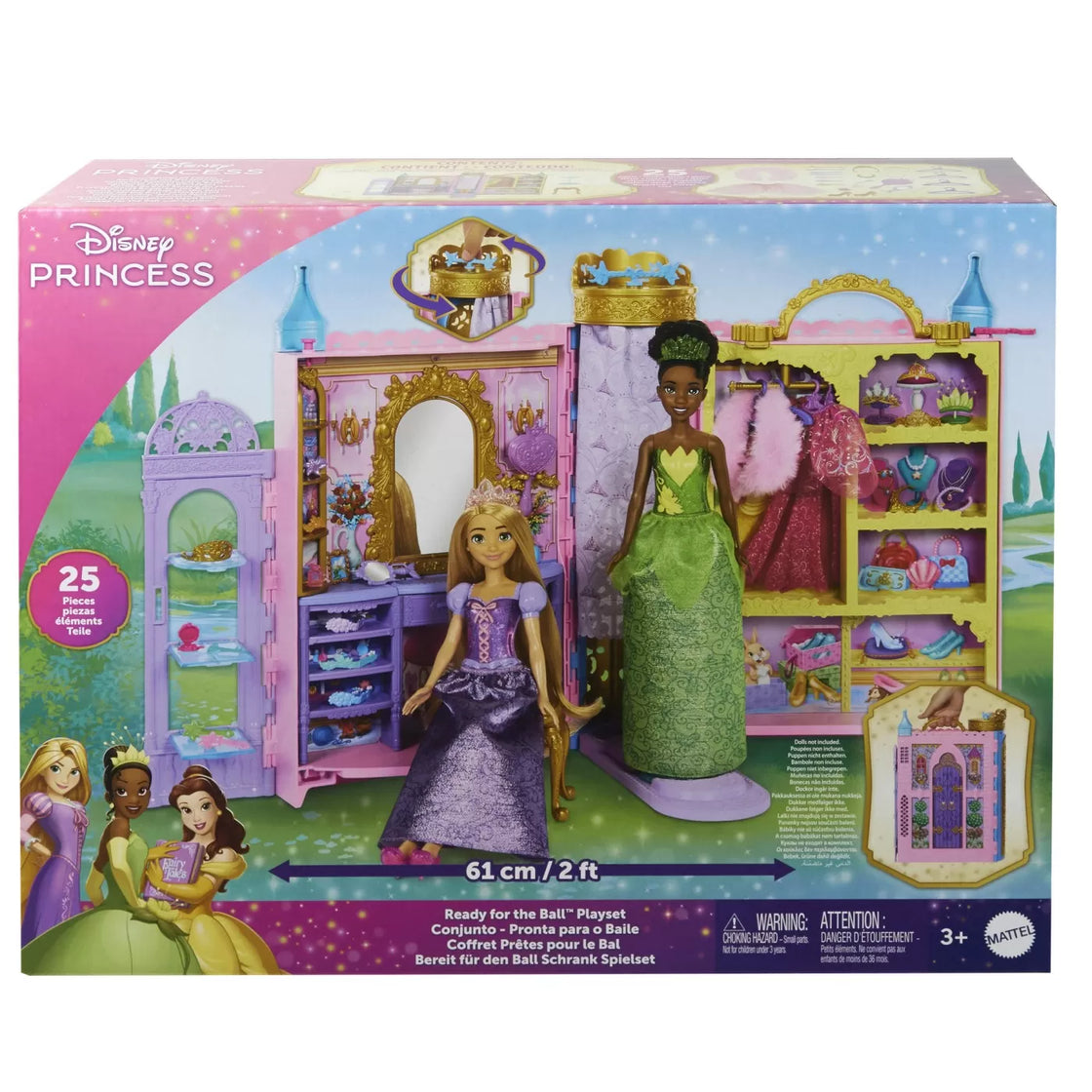 Disney princess set pregatire pentru bal