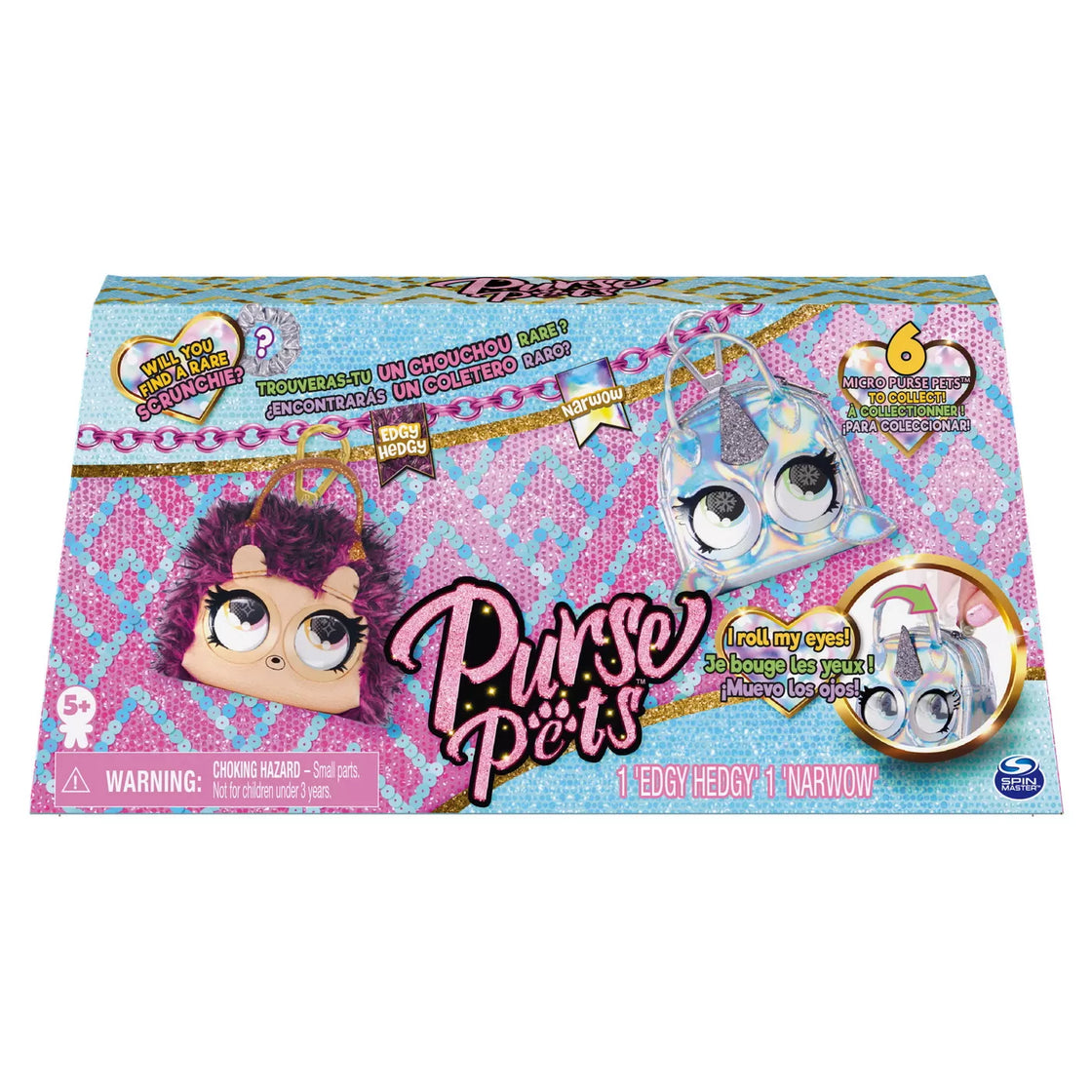 Purse pets gentute micro edgy hedgy si narwow