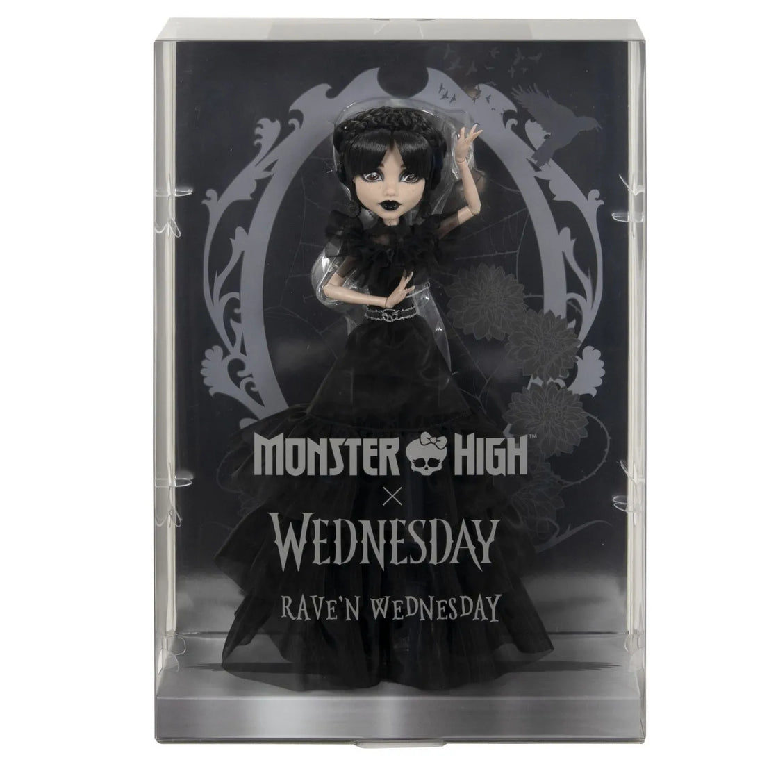 Monster high wednesday papusa rave n wednesday
