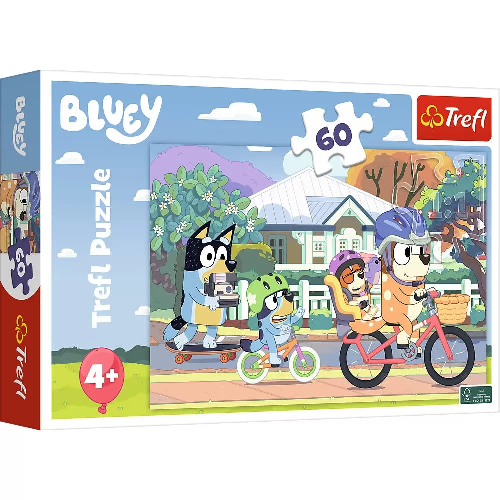 Puzzle trefl 60 bluey minunata bluey