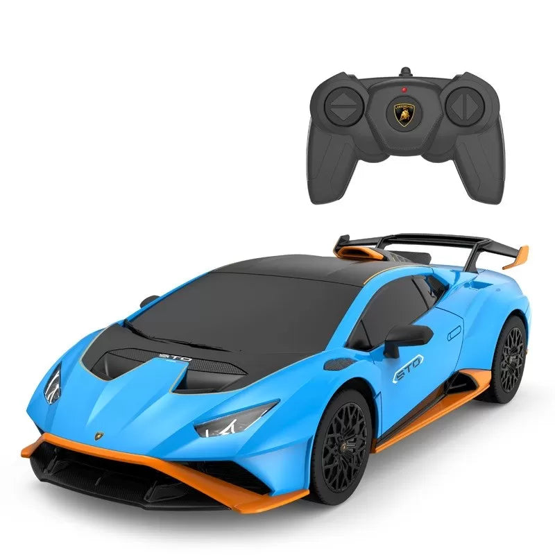 Masina cu telecomanda lamborghini huracan sto cu scara 1 la 24