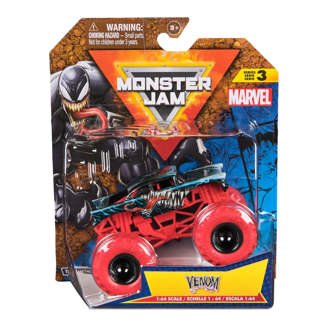 Monster jam marvel camion gigant venom scara 1 la 64