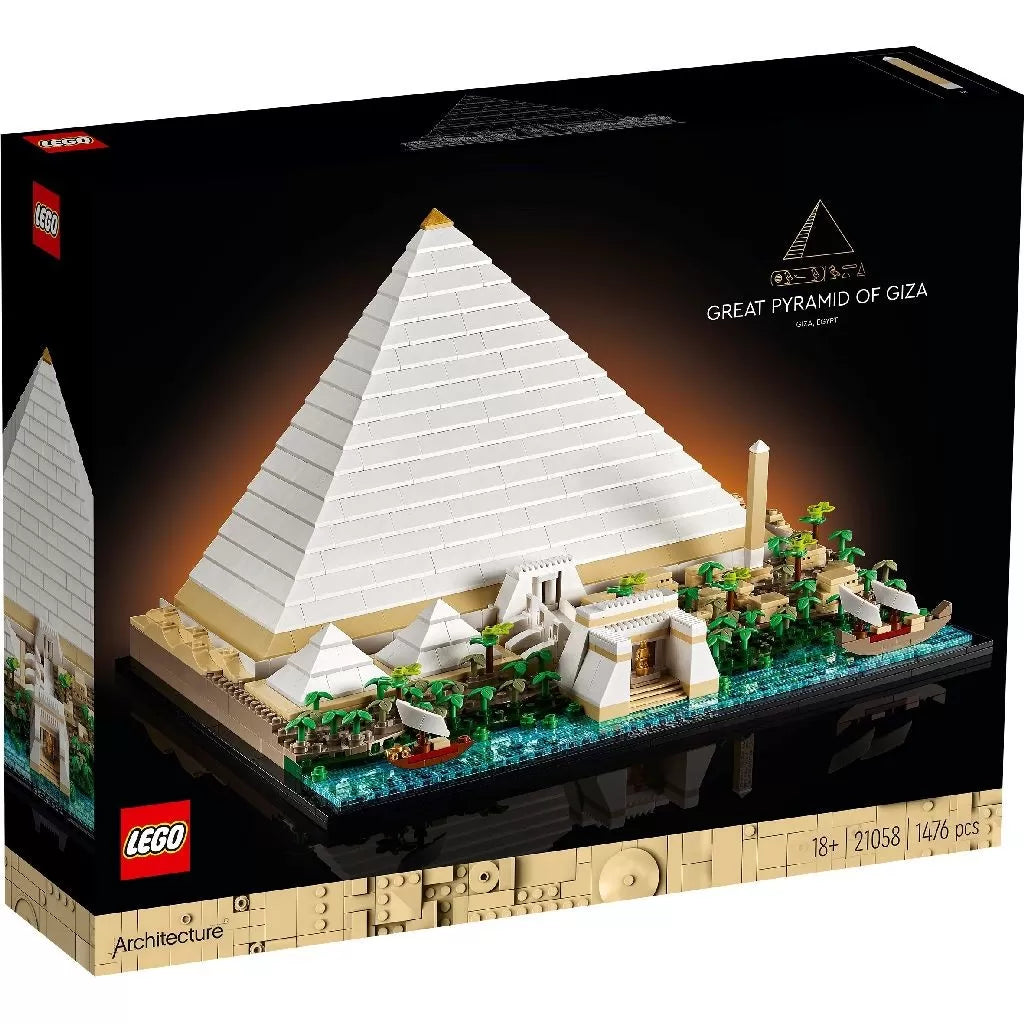 Lego architecture marea piramida din giza 21058