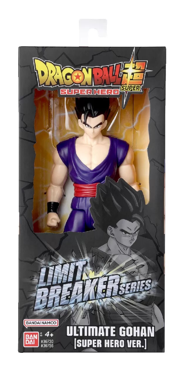 Bandai figurina dragon ball limit breaker ultimate gohan  30cm