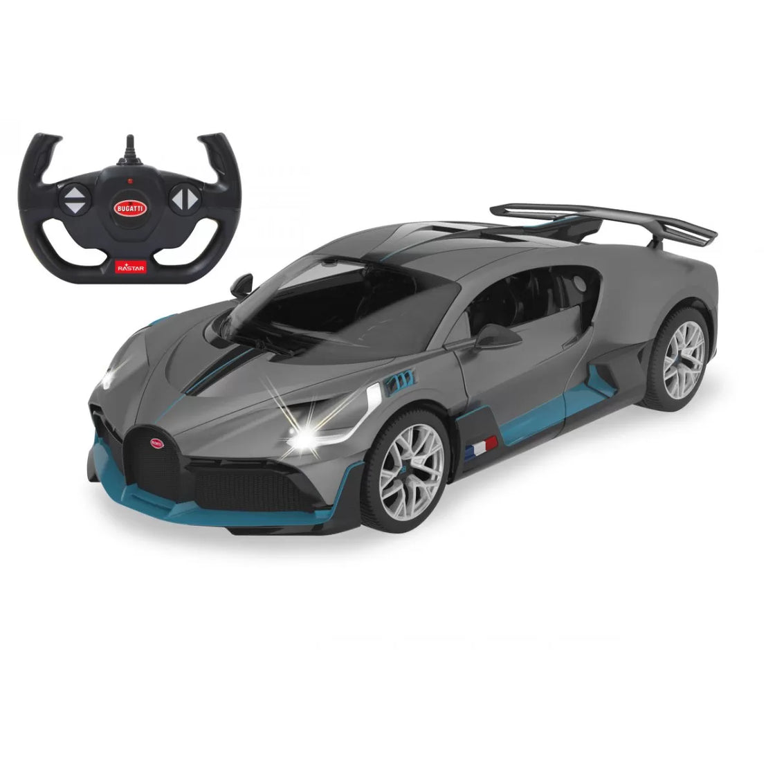 Masina cu telecomanda bugatti divo cu scara 1 la 14
