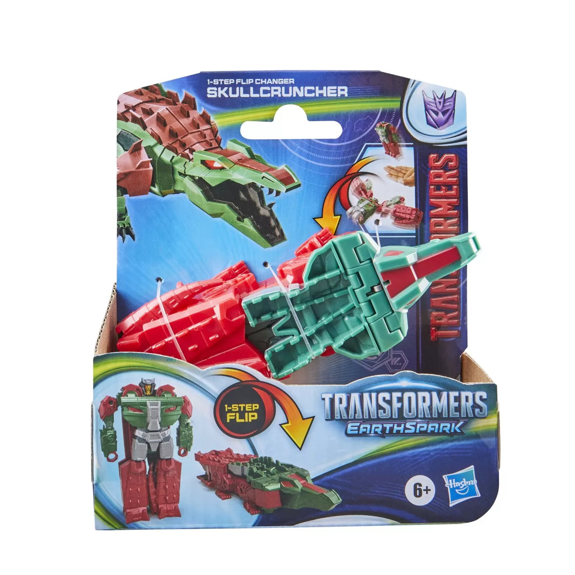 Transformers 7 earthspark figurina transformabila skullcruncher 6cm