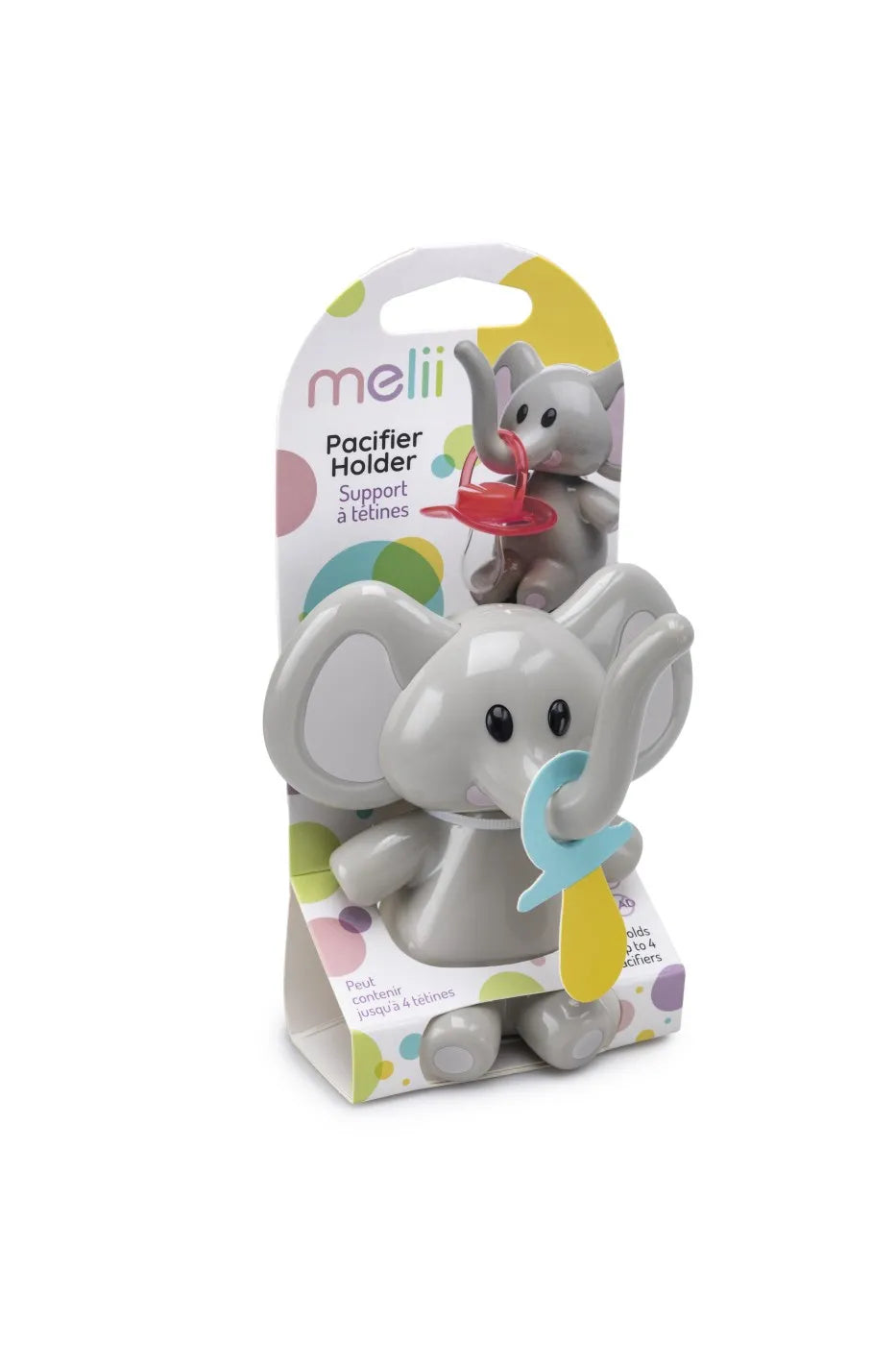 Suport pentru depozitare suzeta, melii, elefant blue