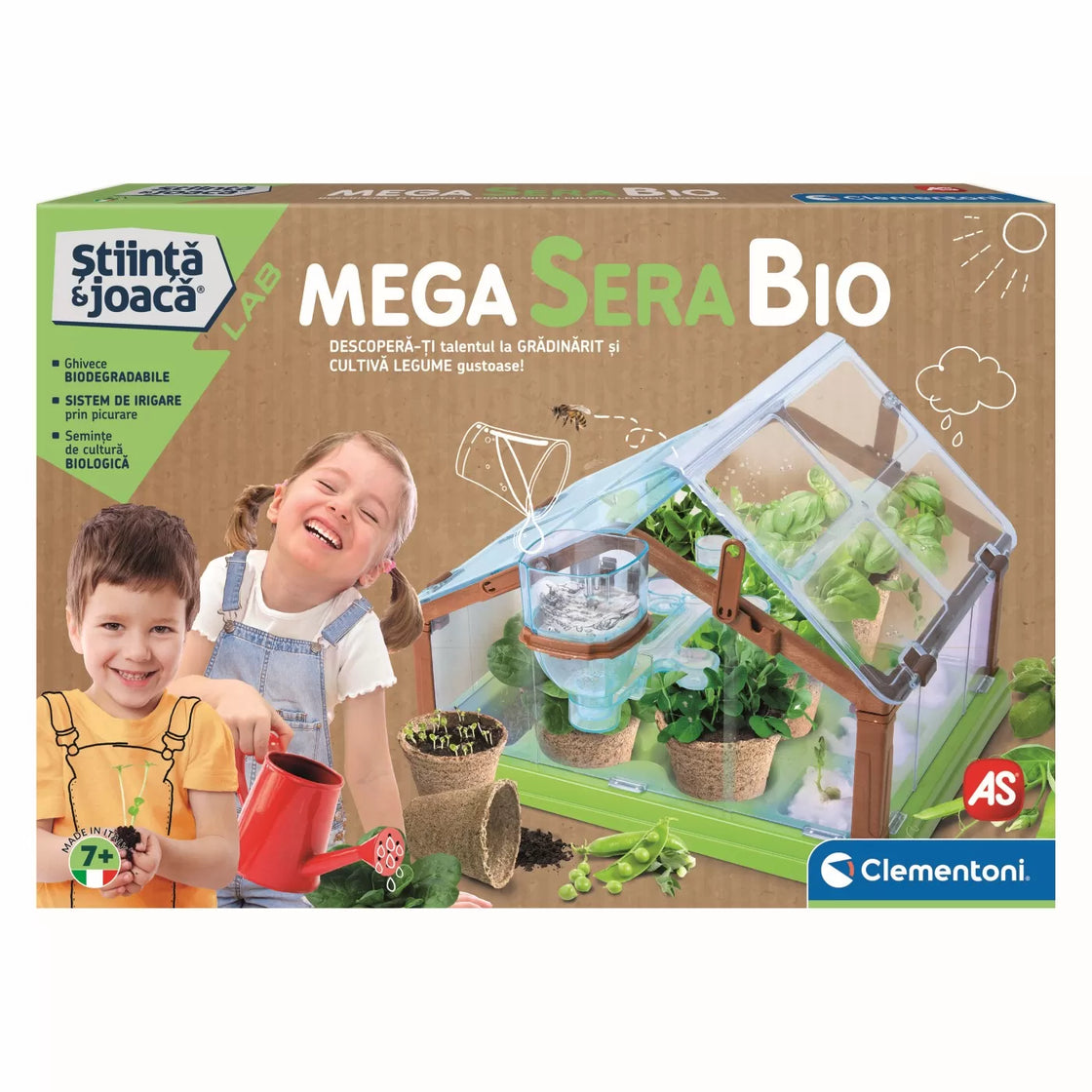 Mega  sera biologica stiinta si joaca
