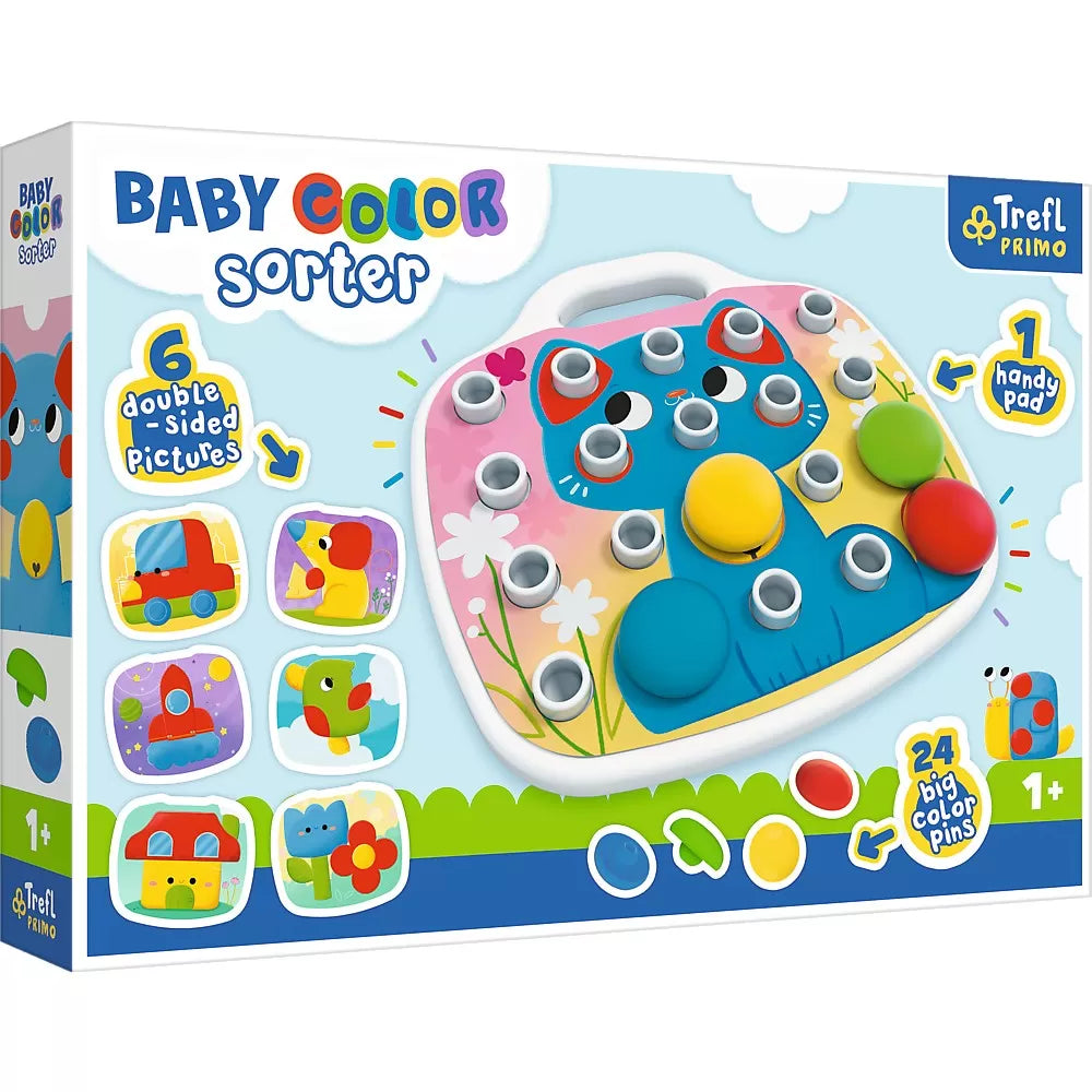 Puzzle trefl primo baby joc de sortare