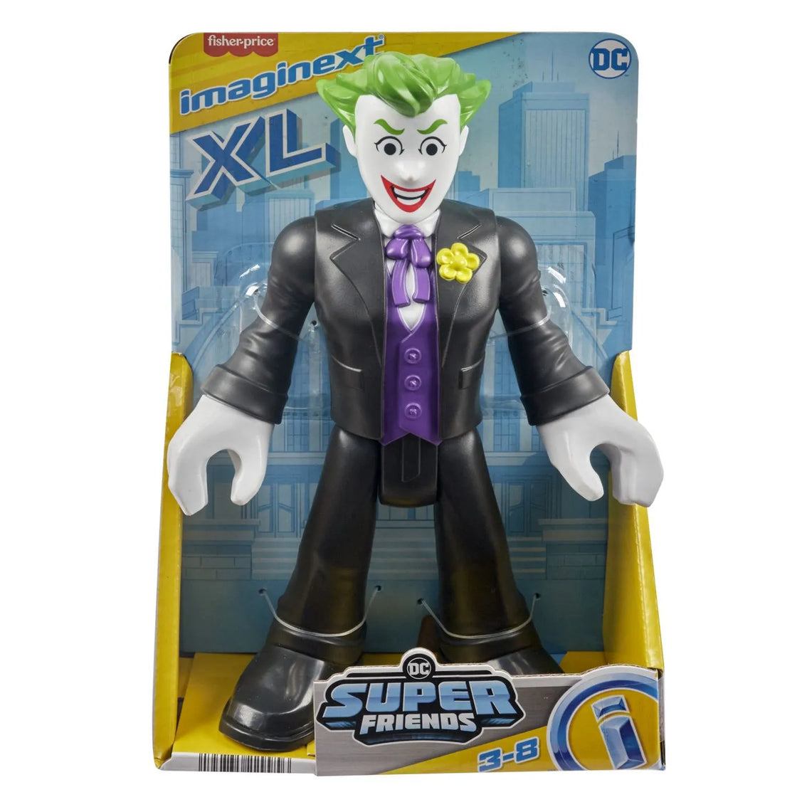 Fisher price imaginext dc super friends figurina joker xl