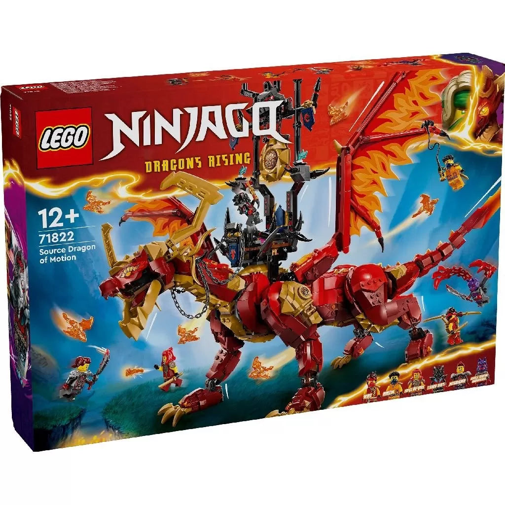 Lego ninjago dragonul-sursa al miscarii 71822