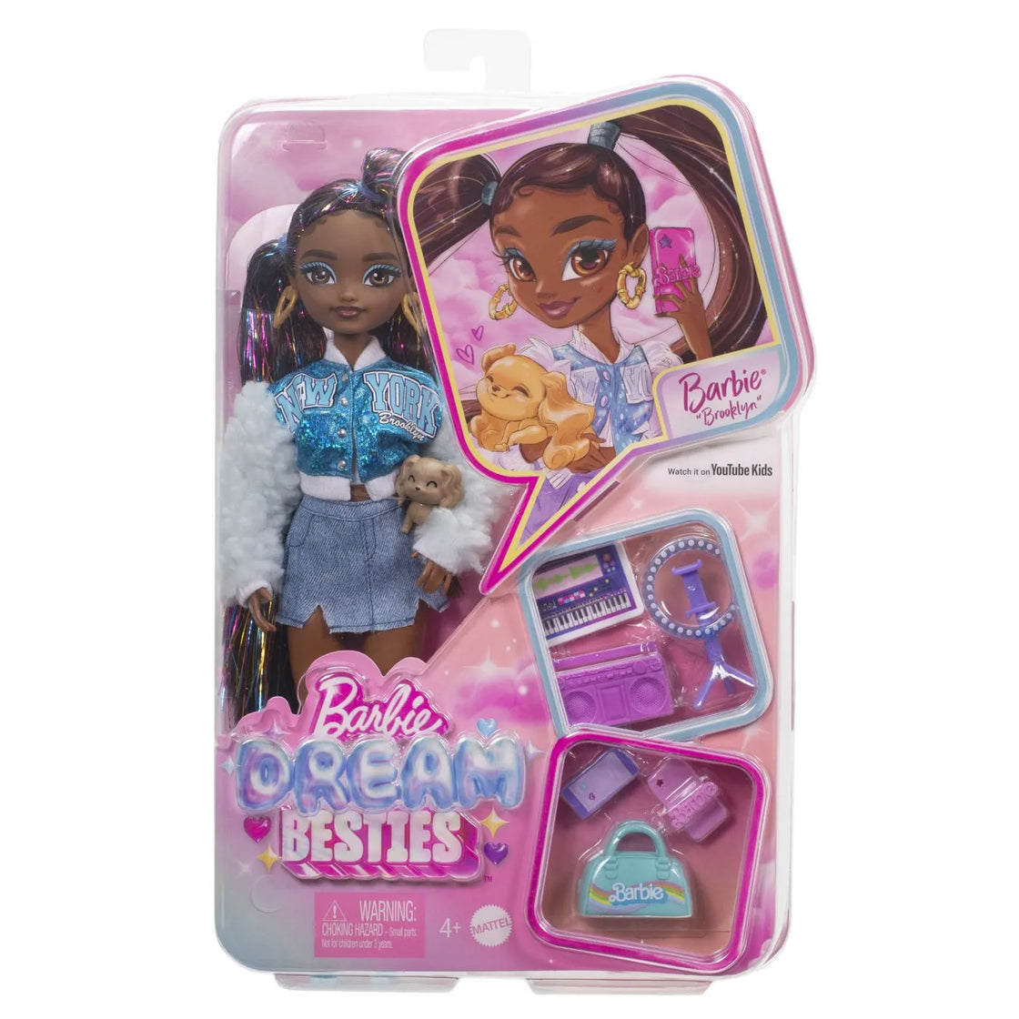 Barbie dream besties papusa barbie brooklyn