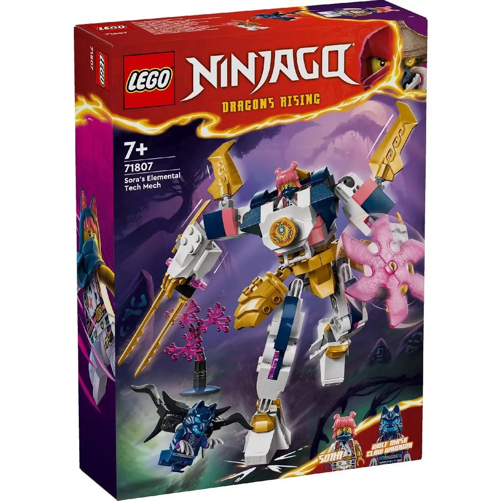Lego ninjago robotul stihie tehnologic al sorei 71807