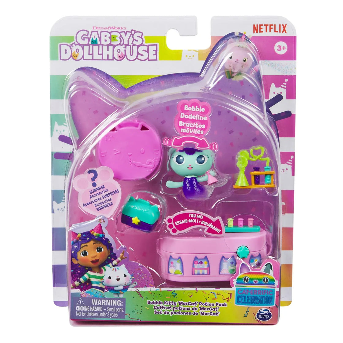Gabbys dollhouse pisirena in camera cu potiuni