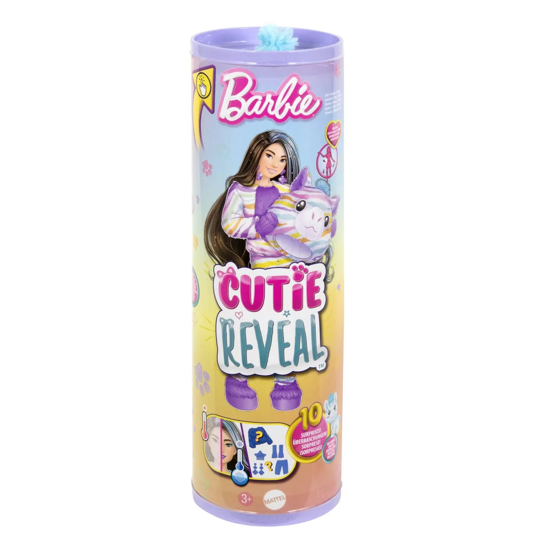 Barbie papusa barbie cutie reveal zebra