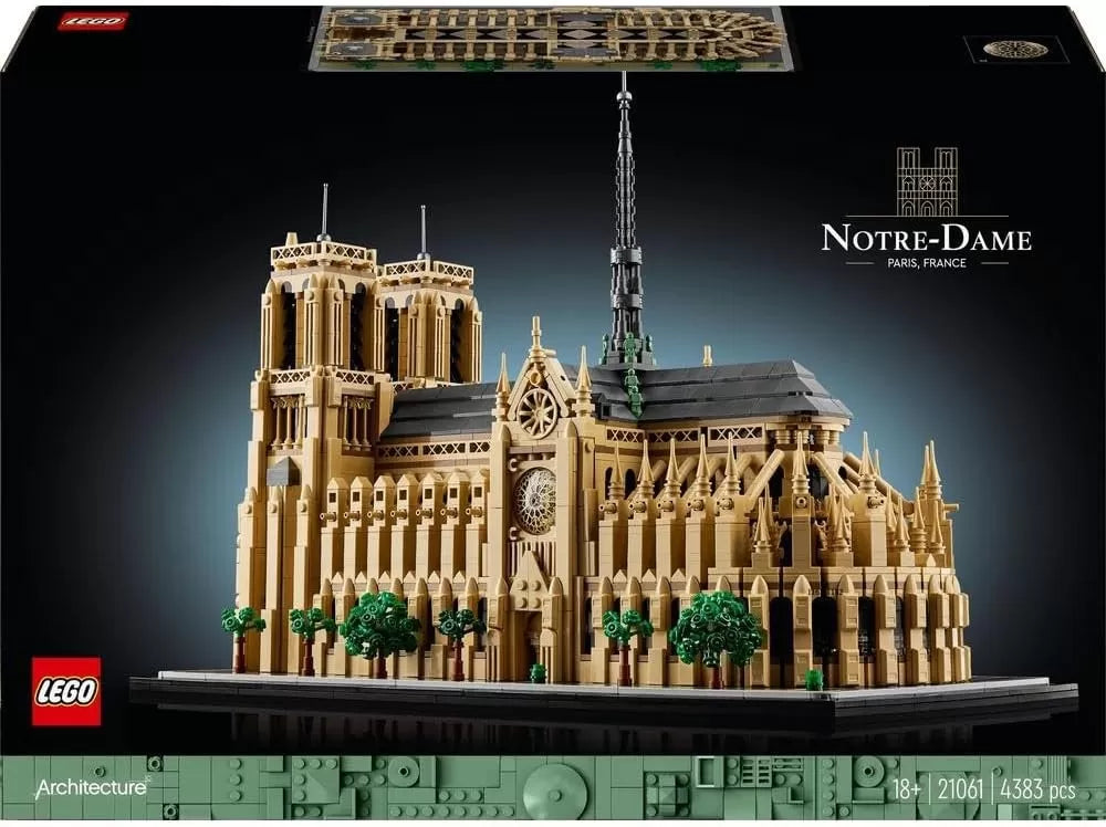 Lego architecture notre-dame de paris 21061