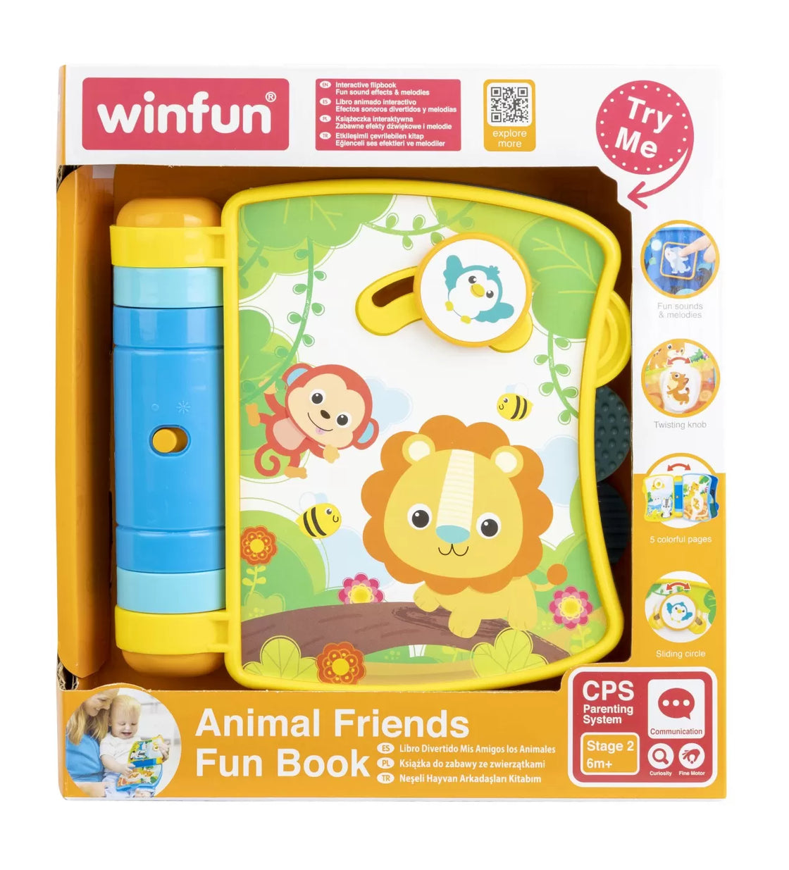 Winfun carticica interactiva cu sunete