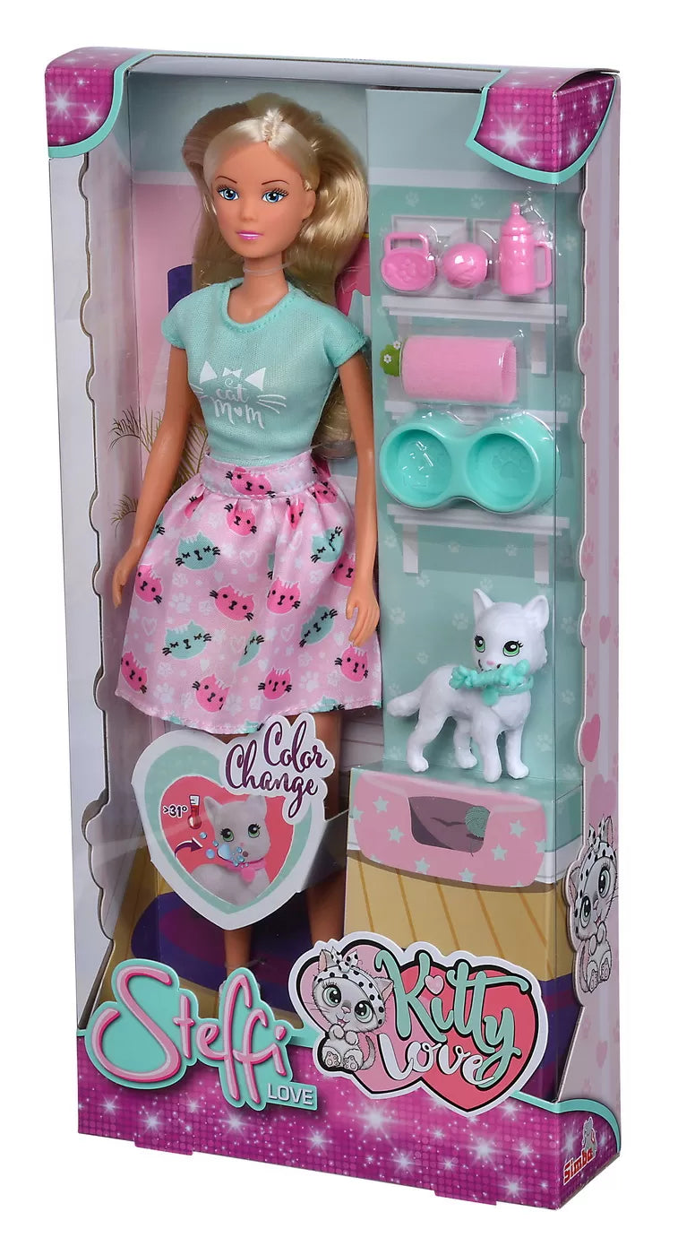 Papusa steffi love kitty love