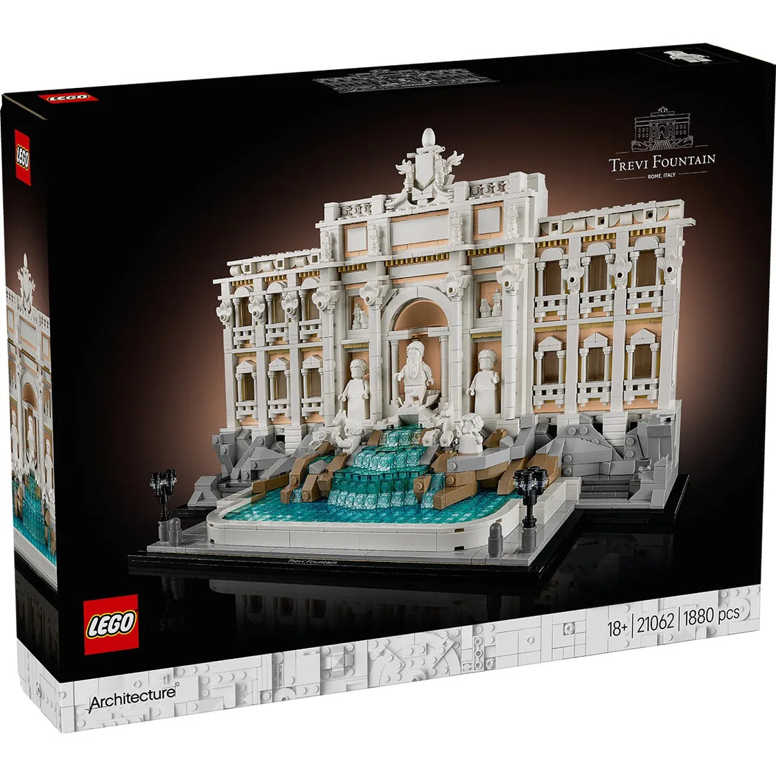 Lego architecture fantana trevi 21062