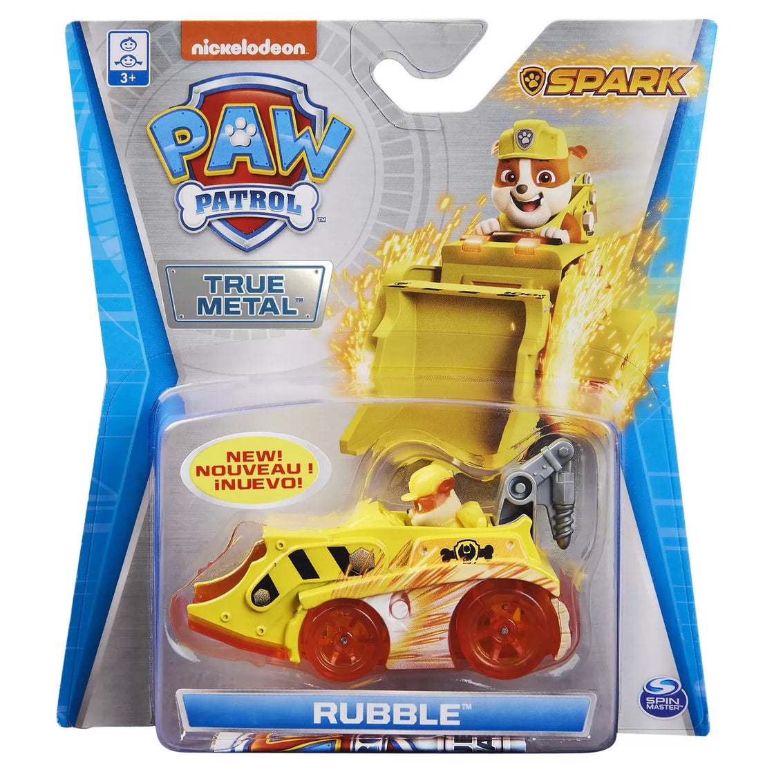 Patrula catelusilor macheta metalica spark rubble