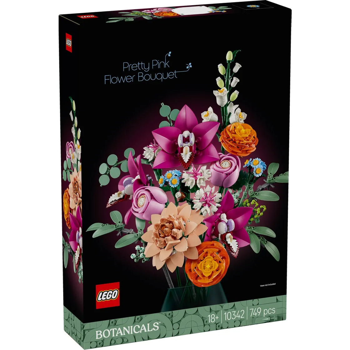 Lego botanicals buchet de flori roz 10342