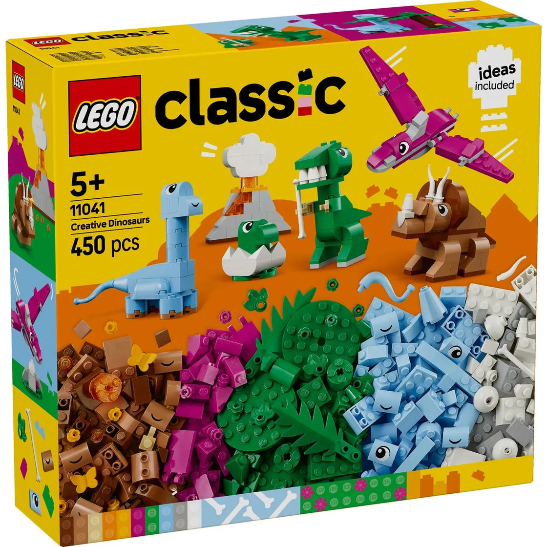 Lego classic dinozauri creativi 11041