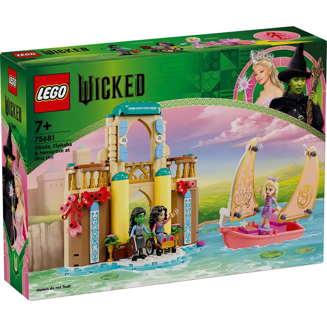 Lego wicked glinda elphaba si nessarose la universitatea shiz 75681