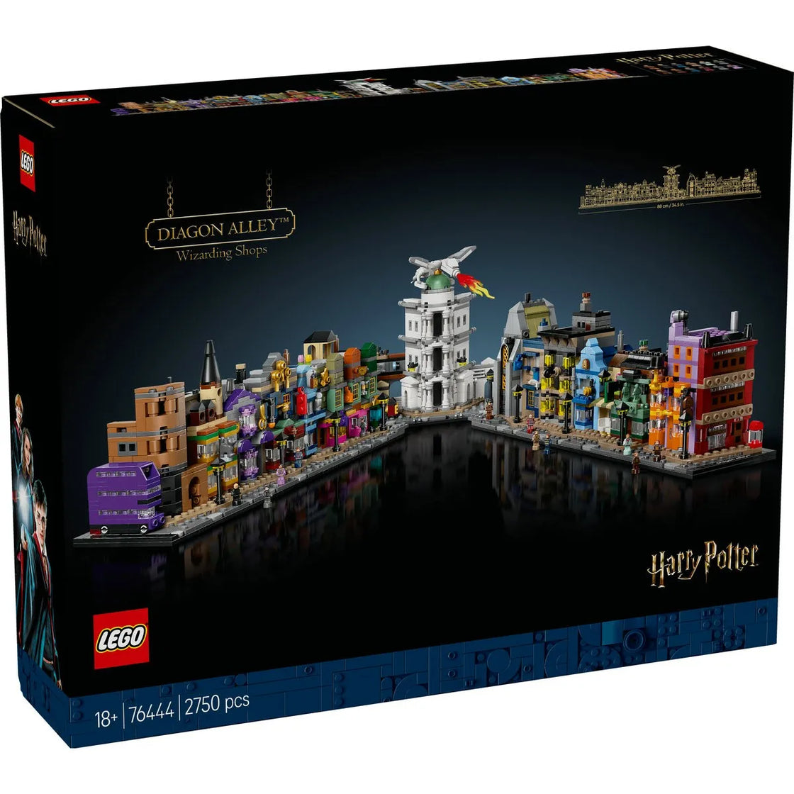 Lego harry potter tm magazine vrajitoresti pe diagon alley 76444
