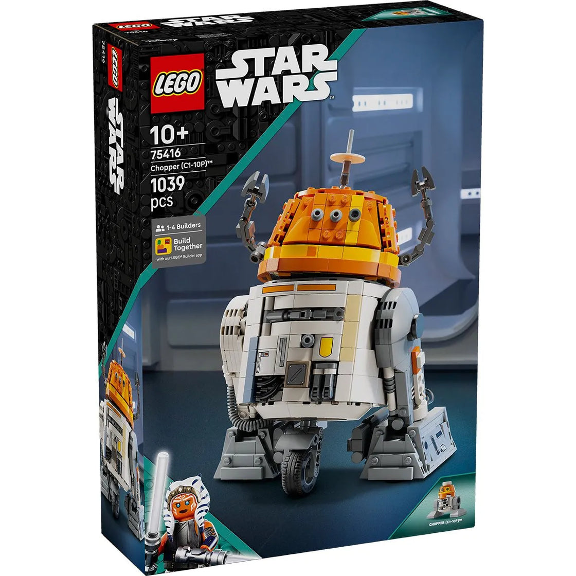Lego star wars droid astromech chopper c1-10p 75416