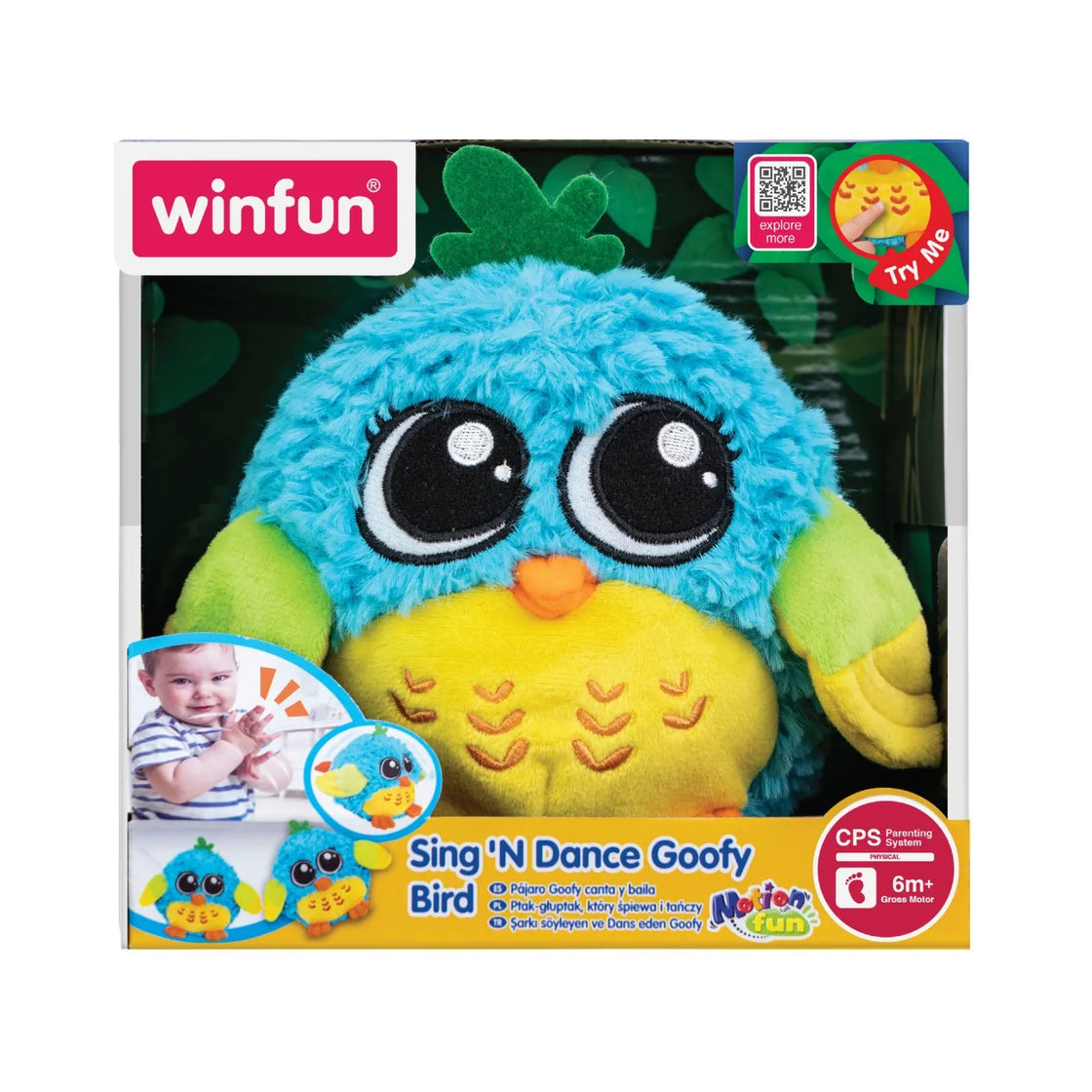 Winfun jucarie de plus pasare