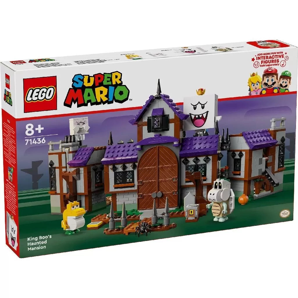 Lego super mario conacul bantuit al lui king boo 71436