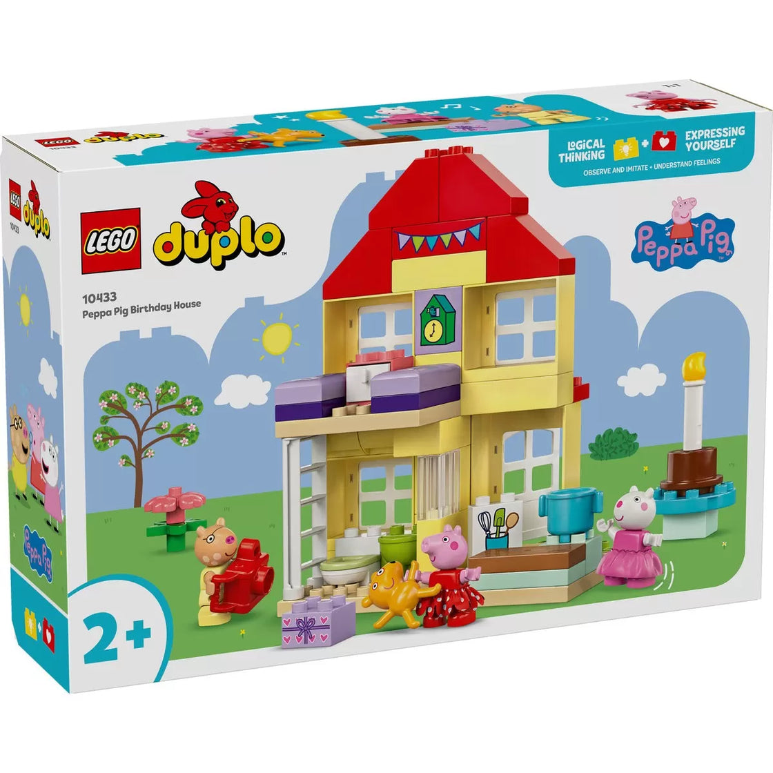 Lego duplo casa aniversara a purcelusei peppa 10433
