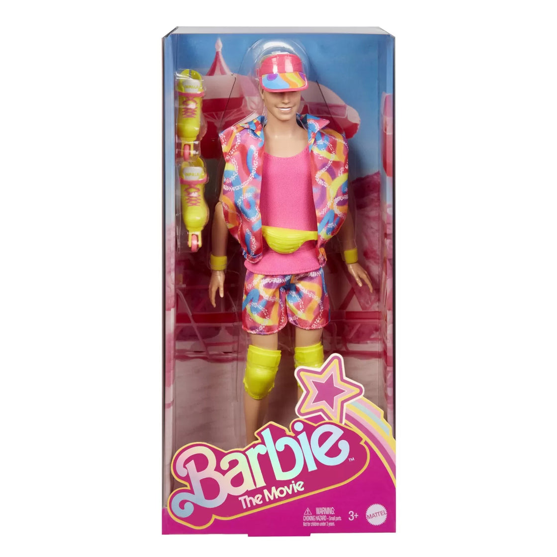 Barbie the movie papusa ken cu patine cu rotile