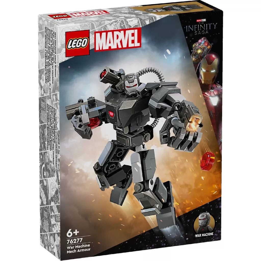 Lego super heroes armura de robot a lui war machine 76277