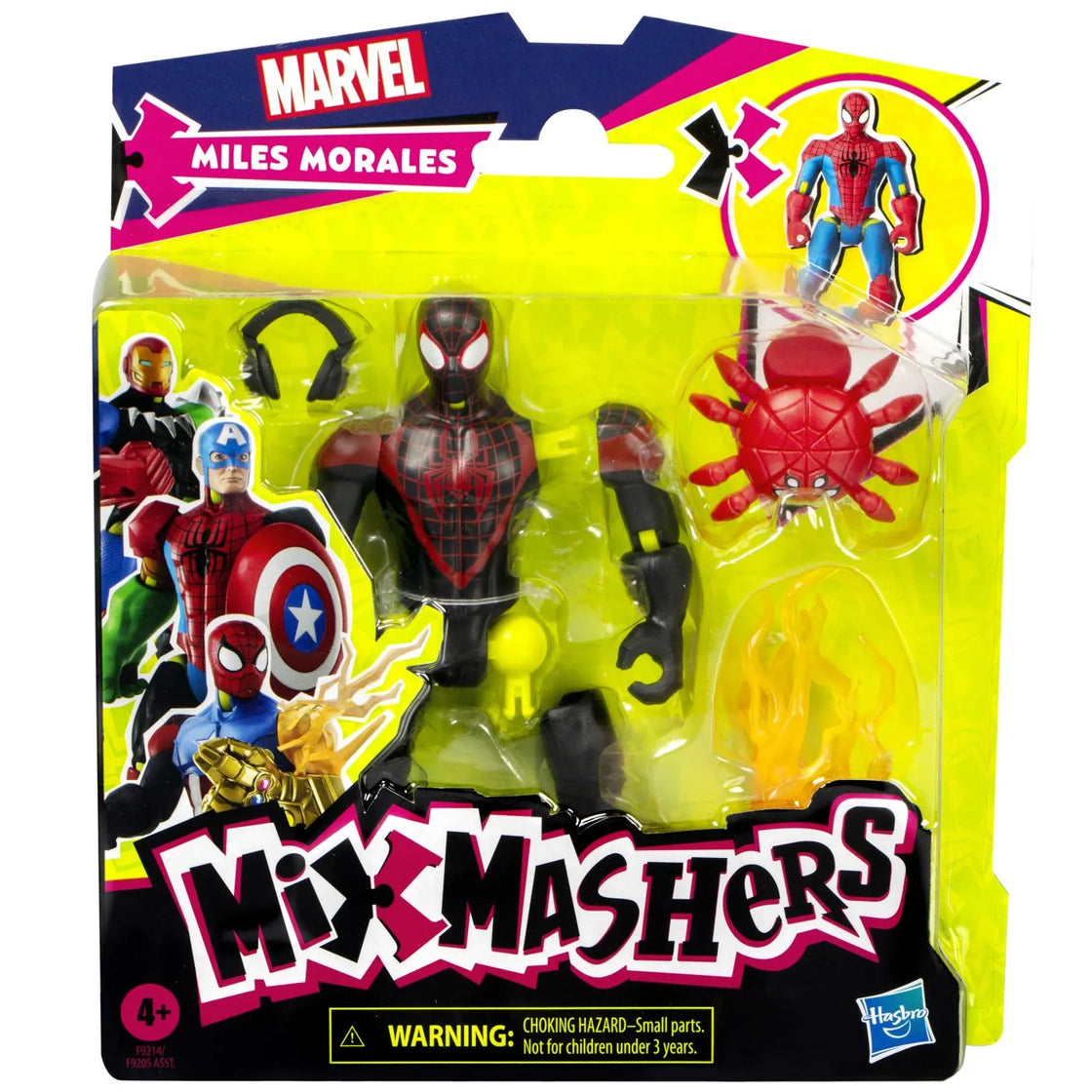 Marvel avengers mix mashers figurina miles morales 12cm