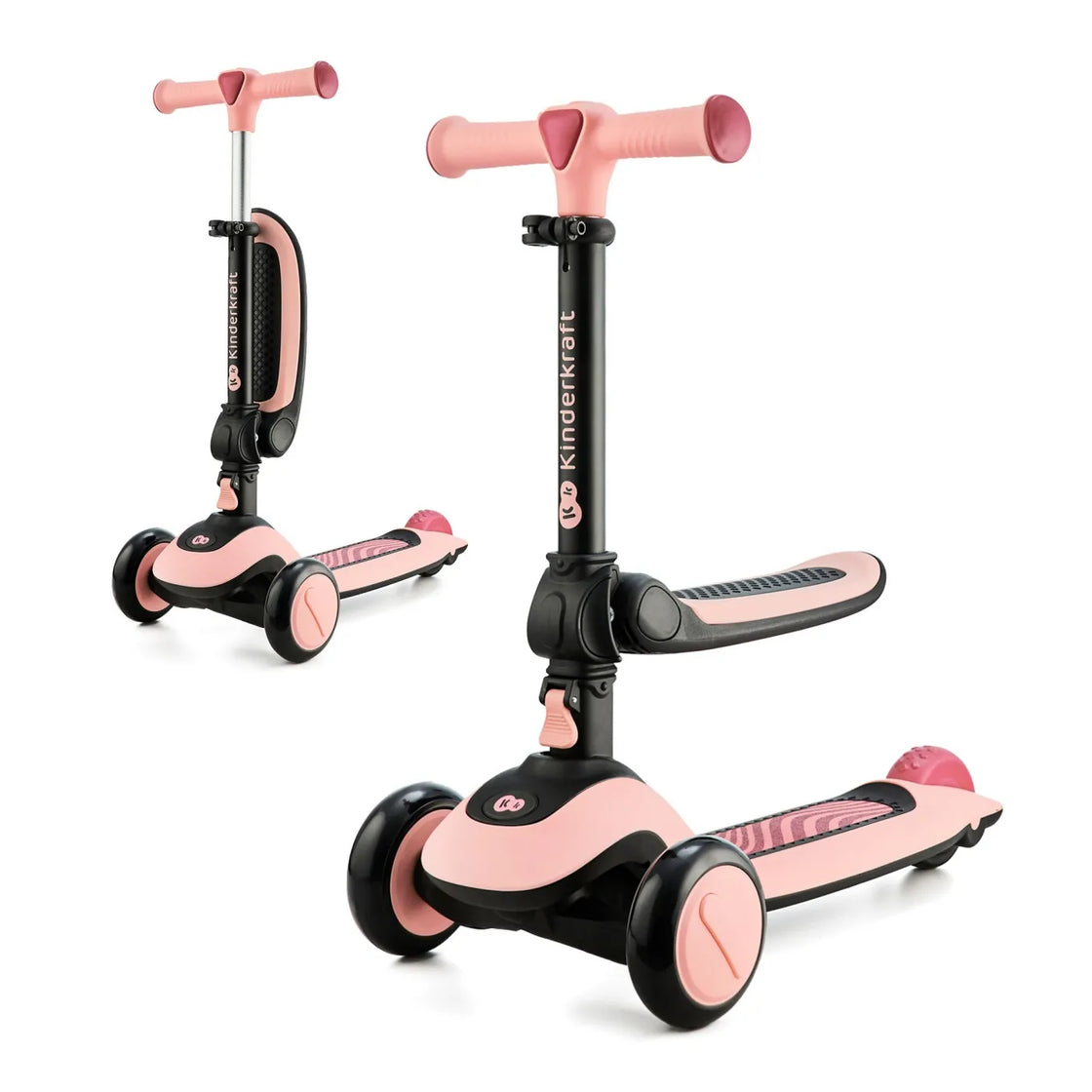 Trotineta kinderkraft halley, rosa pink
