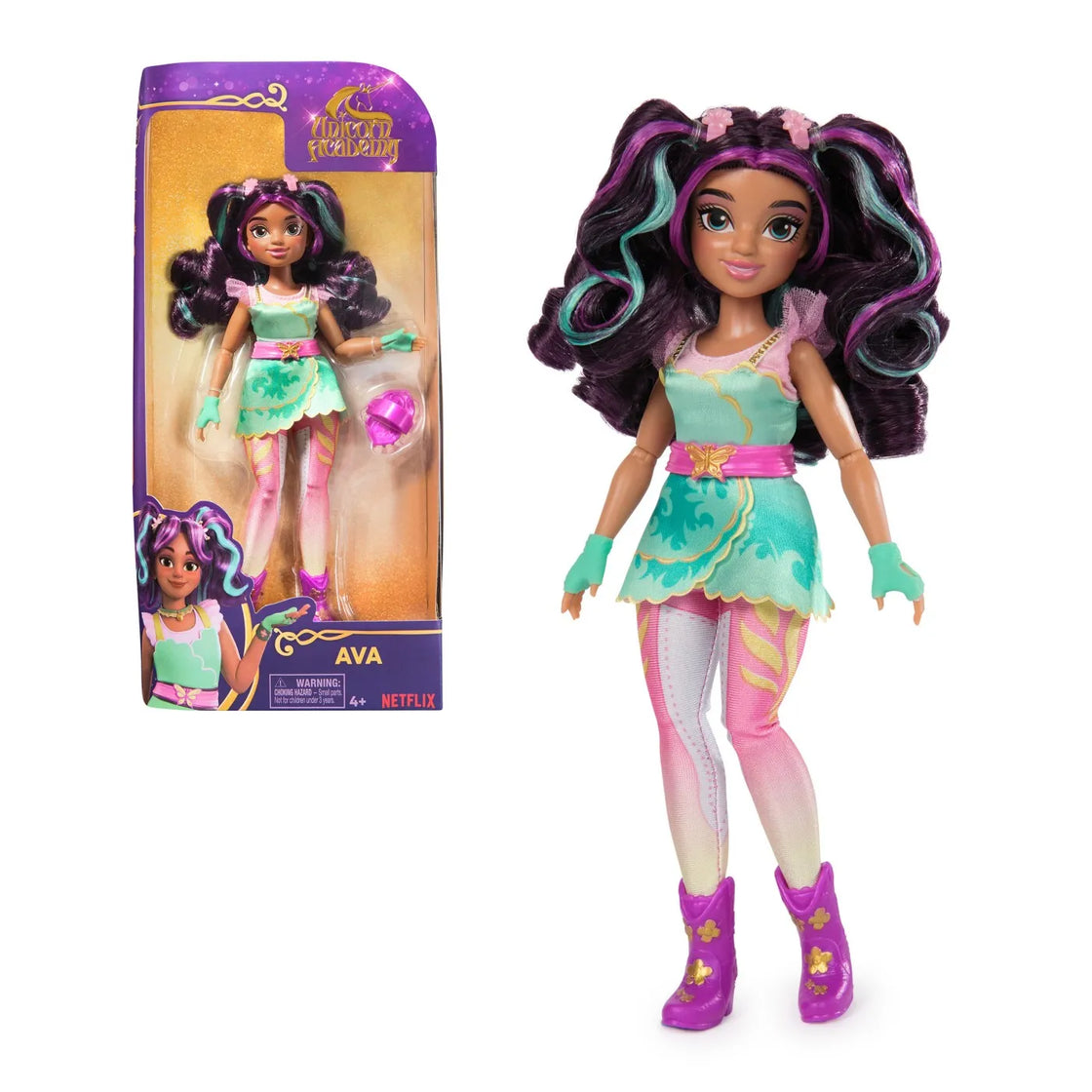 Unicorn academy papusa ava 24cm