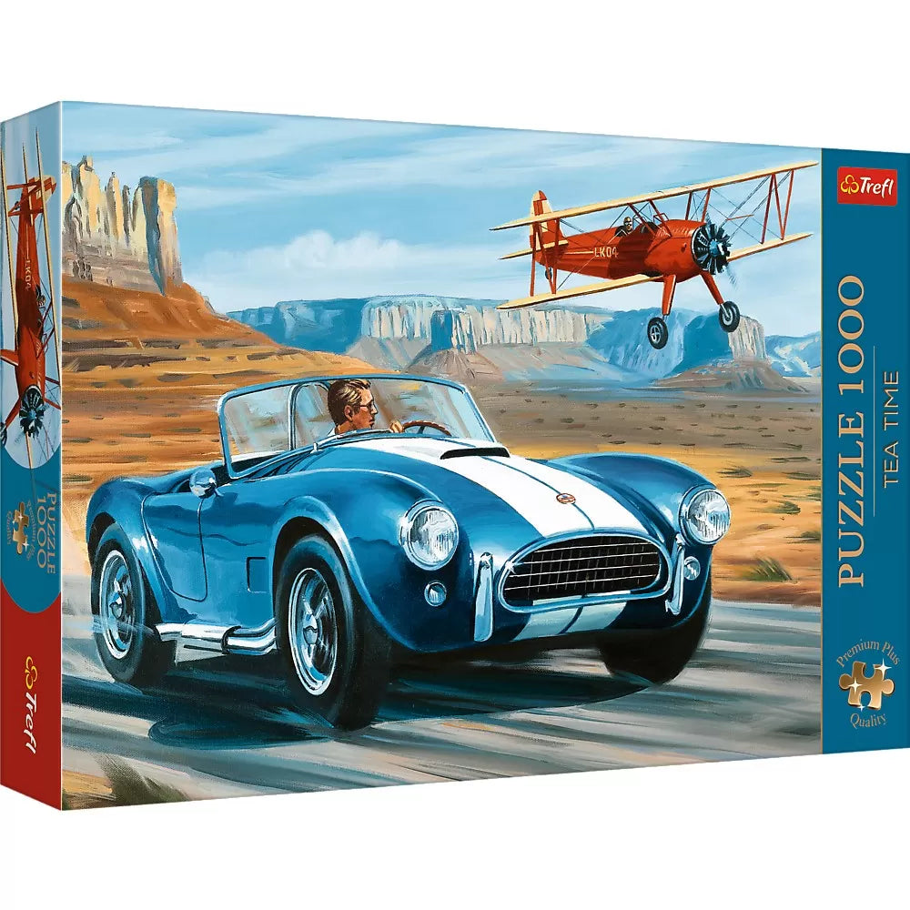 Puzzle trefl 1000 premium plus tea time cursa in desert