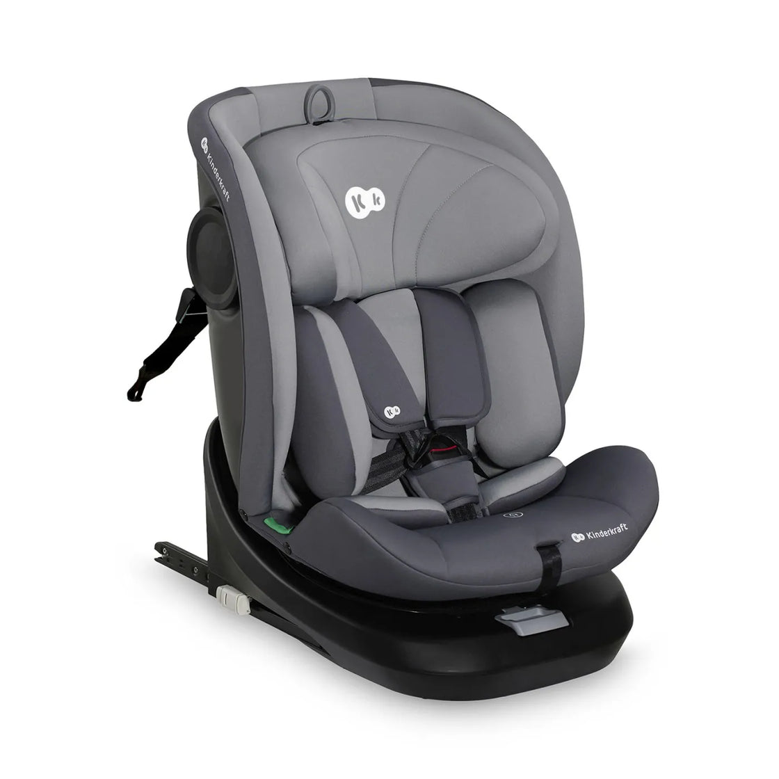 Scaun auto kinderkraft i-grow i-size 40-150 cm, grey