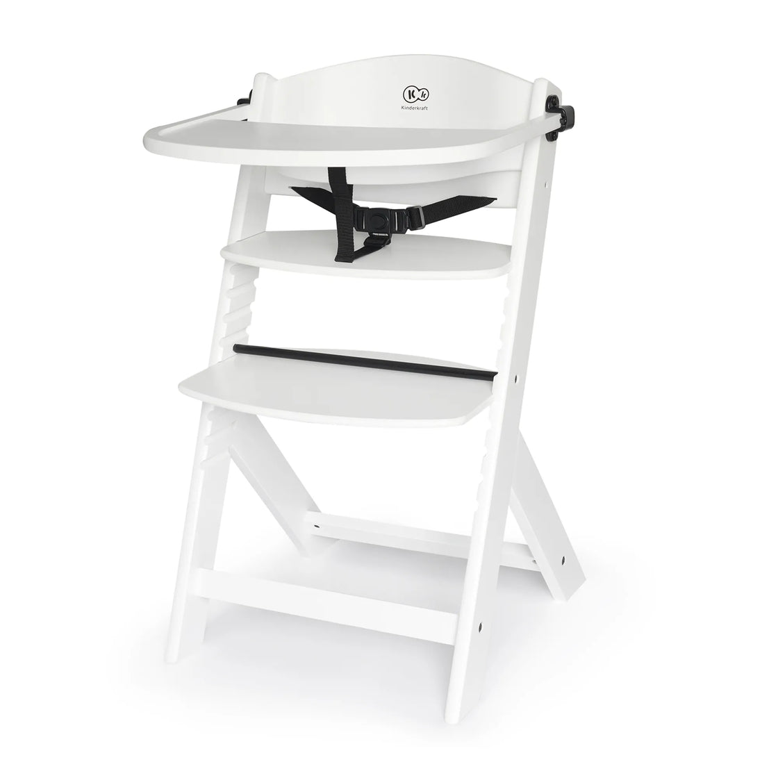 Scaun de masa kinderkraft enock, 3 in 1, full white