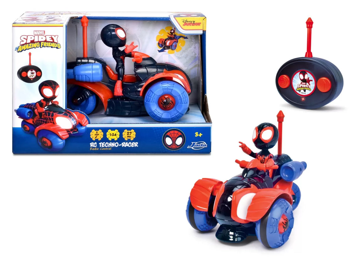 Jada masinuta rc miles morales techno racer scara 1:24